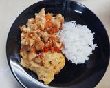รูปขั้นตอนการทำที่ 2 ของ ข้าว ไข่ข้นกุ้ง