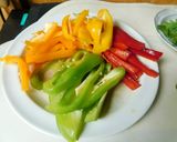 A picture of step 1 of Peperonata.