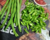 Foto langkah ke 2 dari resep Tumis Udang Buncis.