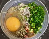 Hình bước làm 1 của món Mắm chưng