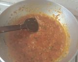 A picture of step 4 of Paneer tikka masala curry.