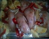 A picture of step 1 of Baked Chicken Breasts.