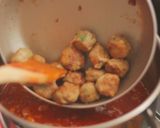 Foto langkah ke 8 dari resep Spaghetti Bakso Italia | Spaghetti Meatball.