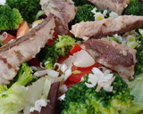 Foto del paso 5 de la receta: Ensalada tibia, brócoli, caballa, alubias