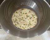 Hình bước làm 3 của món Chả chay hấp