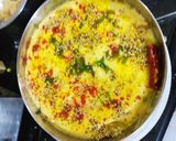 A picture of step 4 of Khatta Yellow Dhokla.