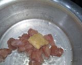 A picture of step 2 of Orange Chicken Macaroni.
