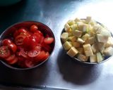 Foto del paso 2 de la receta: Arroz con zapallito tomate y cuadrada