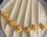 Une image de l'étape 3 de Briouates aux amandes cuisson au four.
