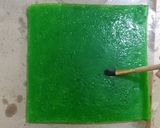 Foto langkah ke 5 dari resep (222) Mochi Gulung Pandan.