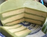 Foto langkah ke 11 dari resep Pandan layer cake.