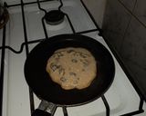Foto del paso 3 de la receta: Hotcakes de harina integral, avena y pasas