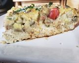 Foto del paso 6 de la receta: Pastel de pollo🍗con berenjena 🍆y zucchini🥒