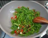 龍鬚菜炒櫻花蝦(簡單料理)的食譜步驟5照片