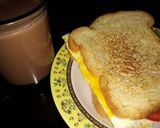 Foto langkah ke 5 dari resep Roti panggang telur.