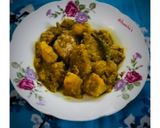 A picture of step 6 of Dhnokar Dalna or Bengali Lentil Cake Curry (No Onion-Garlic).