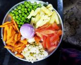 A picture of step 3 of Thai Green Curry with Noodles.