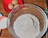 A picture of step 1 of No yeast dinner rolls # 5orlessingredientscontest.