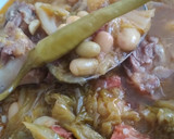 Foto del paso 10 de la receta: Pochas con berza y rabo de ternera