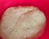A picture of step 1 of D shape samosa.