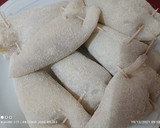 Foto del paso 7 de la receta: Calamares rellenos con salsa de langostinos