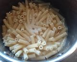 A picture of step 1 of One pot Mac and cheese.