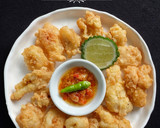 Foto langkah ke 5 dari resep Cumi Goreng Tepung.