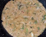 A picture of step 4 of Quinoa flour paratha.