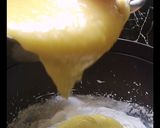 Áfonyás mousse tükörglazúrral és cukorkosárral Picipiros Konyhájából recept fázis 3 fotója