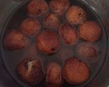 A picture of step 10 of Suji gulab jamun.
