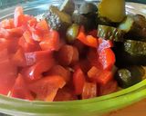 Tésztasaláta recept fázis 6 fotója