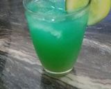 A picture of step 4 of Mock tail.