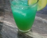 A picture of step 4 of Mock tail.