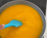 A picture of step 3 of Mango Halwa.