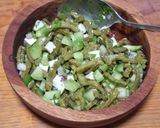 Foto del paso 3 de la receta: Ensalada de nopales con tomate verde