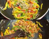 A picture of step 2 of Chicken Schezwan Fried Rice.