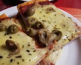 Foto del paso 9 de la receta: Pizza de harina de avena. Deliciosa 👌😃