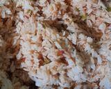 A picture of step 13 of Veg Manchurian Fried Rice.