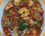 Foto langkah ke 8 dari resep Udang asam manis.