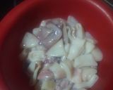 Foto del paso 4 de la receta: Calamares y papas fritas con salsa brava asada