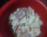 Foto del paso 4 de la receta: Calamares y papas fritas con salsa brava asada
