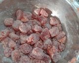 Foto del paso 2 de la receta: Pan de maíz con trocitos de membrillo 🍞