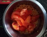 A picture of step 2 of Methi dal.