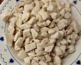 Foto del paso 1 de la receta: Arroz con pollo en cubos