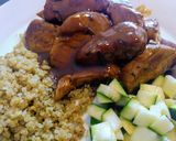 Foto del paso 7 de la receta: Lomo de cerdo en salsa demiglace de jengibre