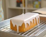 A picture of step 17 of SAKURA (Cherry Blossoms) Pound Cake.