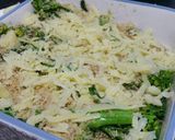 Foto del paso 8 de la receta Bimi gratinado con migas crujientes