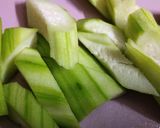 Hình bước làm 1 của món Canh cua rau mồng tơi