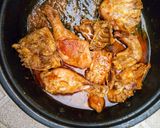 A picture of step 10 of Orange flavoured chicken.
