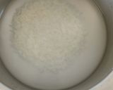 A picture of step 1 of Rice and Sevayan Kheer.